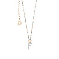 Collier Comete Femme Costellation in Argent Zirconia GLA178